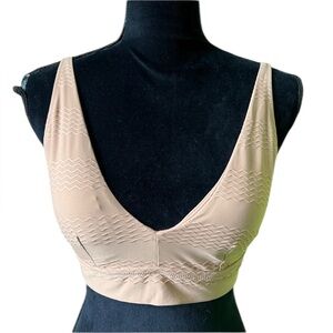 Aerie‎ Scoop Bralette Women Medium Tan